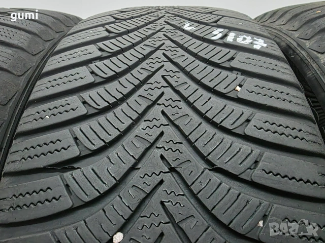 4бр зимни гуми 205/55/16 HANKOOK L05107, снимка 3 - Гуми и джанти - 53807328