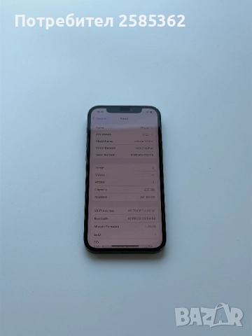 iPhone 12 Pro 256 Gb Pacific Blue 100% Батерия, снимка 3 - Apple iPhone - 52848823