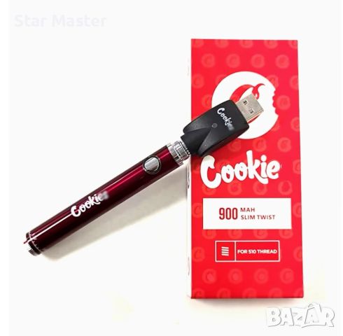 Батерия за Вейп Cookies 900mAh VAPE, снимка 2 - Вейп без пълнители - 46725523