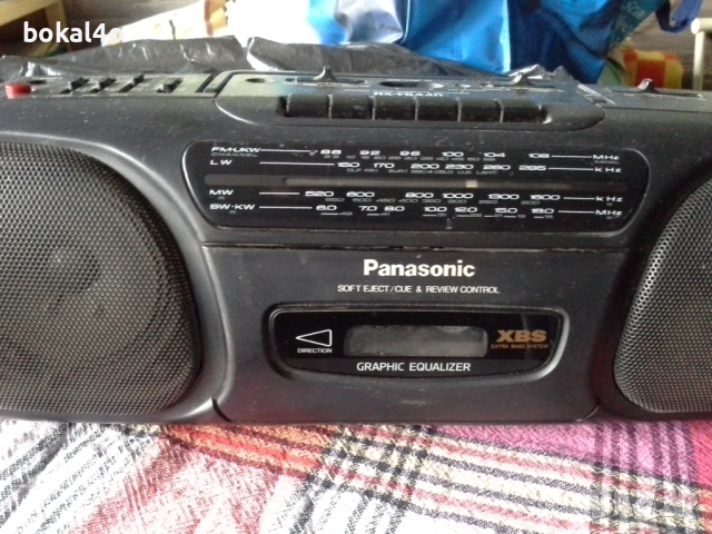 Panasonic - радиокасетофон