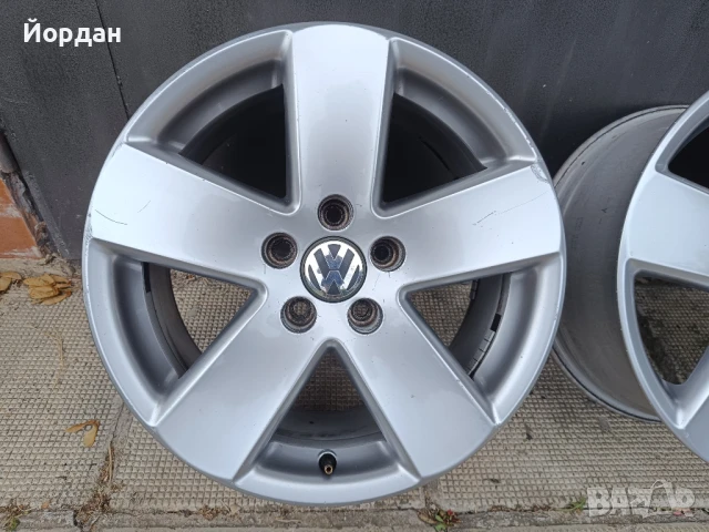 ОРИГИНАЛНИ джанти 17' цола 5x112 57,1 VW / Фолксваген АУДИ Сеат Шкода, снимка 7 - Гуми и джанти - 51238366