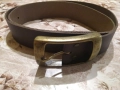 Нов Мъжки Колан Изцяло от Естествена Кожа 115см., снимка 1