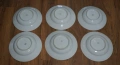 6 Стари порцеланови дълбоки чинии Български Порцелан Изида Кашмир, снимка 5