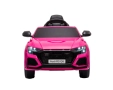 Лицензирана розова акумулаторна кола, Audi RSQ8, снимка 3