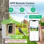 Rkdely интелигентна хранилка за птици с камера и соларна батерия, 3МР, снимка 3