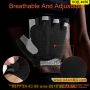 Еластични ръкавици без пръсти за колоездене, черно с оранжево - КОД 4056, снимка 13