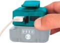 Makita USB адаптор за зарежданe на смартфони, таблети, 10,8 V/12 V, снимка 5