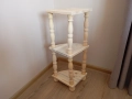 Ъглова етажерка (натурална) !!!, снимка 5