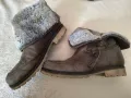 Дамски кожени  боти на комфортно ходило, снимка 4