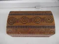 Кутия дървена пирографирана, снимка 8