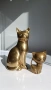 Бронзови статуетки на котки. , снимка 1