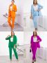 Елегантен дамски комплект сако и панталон, 4цвята , снимка 1 - Костюми - 45795152