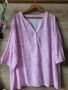Розова лятна блуза, снимка 1 - Тениски - 45717845