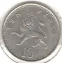 United Kingdom-10 Pence-1992-KM# 938b-Elizabeth II 3rd portr, снимка 1