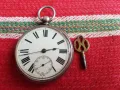 Сребърен 925 джобен часовник , снимка 1