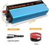 1000W инвертор чиста синусоида 12V-230V с адаптер за запалка и кабели, снимка 8