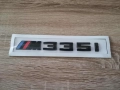 BMW М335i черен гланц емблема , снимка 4