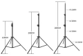Професионален Триножник (Tripod) за Осветление 2.8 м, снимка 1