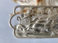 Сребърна брошка колесница 0.900, снимка 2