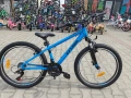 CROSS Алуминиев велосипед 24" RIDER син, снимка 2