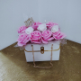 Чанта от вечни рози, снимка 1 - Други - 45019474