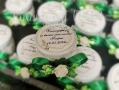 Подаръци за гости -  бурканчета със свещ, снимка 3
