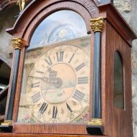Голям стар стенен часовник- перфектен, снимка 5 - Антикварни и старинни предмети - 45570066