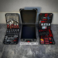 Немски куфар с инструменти 499 части STAHLMAYER - тресчотка, ключове, отвертки, снимка 2 - Куфари с инструменти - 44974507