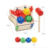 3567 Детска играчка Раче с топчета и чук, снимка 8 - Образователни игри - 45790648