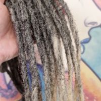 👑 💗Двойни Расти / Дредове за Коса Дизайн - Double Ended Dreadlock , Ръчно Плетени Расти КОД : 0282, снимка 7 - Аксесоари за коса - 45340264