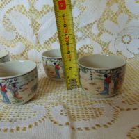 Много стари порцеланови чашки за саке, снимка 5 - Колекции - 45269065
