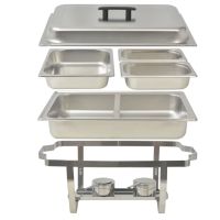 Комплект съдове за бен мари,Valgus 9L, Chafing Dish Бюфет Chafer Set , снимка 7 - Обзавеждане на кухня - 45218313