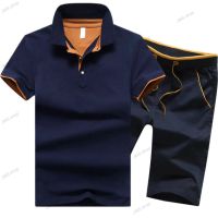 Мъжки летен комплект от две части, къси панталони и риза, 15цвята , снимка 11 - Други - 45266072