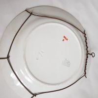 Стара порцеланова чиния за стена, снимка 3 - Антикварни и старинни предмети - 45741291