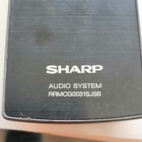 Дистанционно SHARP RRMCG0031SJSB за аудиосистеми SHARP, снимка 3 - Аудиосистеми - 45925480