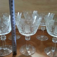 Кристални чаши , снимка 16 - Антикварни и старинни предмети - 45382535