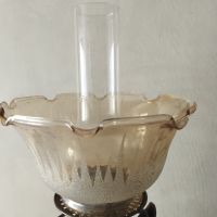 Газова (газена) лампа арт нуво, снимка 5 - Антикварни и старинни предмети - 45709762