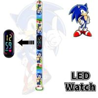 Led Соник Sonic детски часовник електронен тип гривна, снимка 2 - Детски - 45635559