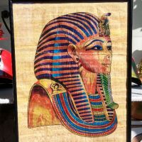 Египетски папируси , рисувани в рамка., снимка 3 - Картини - 45252987