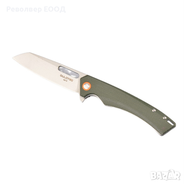 Сгъваем нож Dulotec K215 - зелен 8Cr13Mov неръждаема стомана, снимка 1