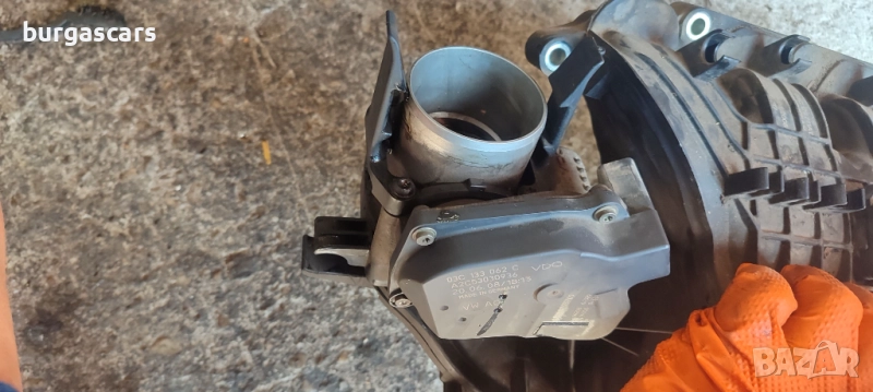 Дроселова клапа 03C 133 062 C Seat Leon 1.4TSI - 120лв, снимка 1
