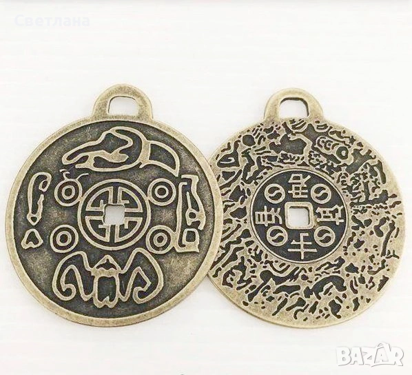 Корейски амулет за късметлийска монета, снимка 1