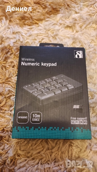 Deltaco - Безжична клавиатура - чисто нова не отваряна!, снимка 1