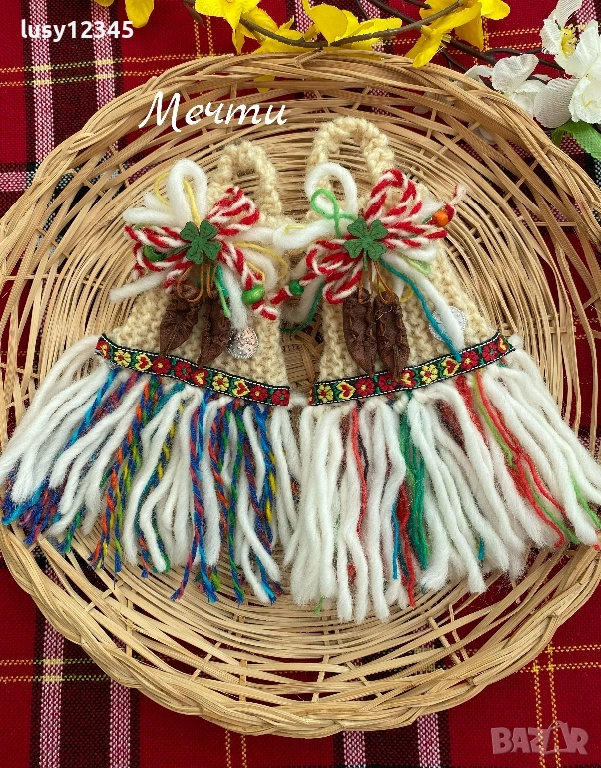 Ръчно изработени торбички-мартенички!, снимка 1