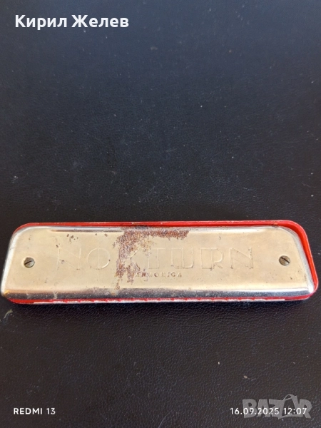 Стара рядка устна хармоника MELODIA MADE IN POLAND за КОЛЕКЦИЯ ДЕКОРАЦИЯ 50511, снимка 1