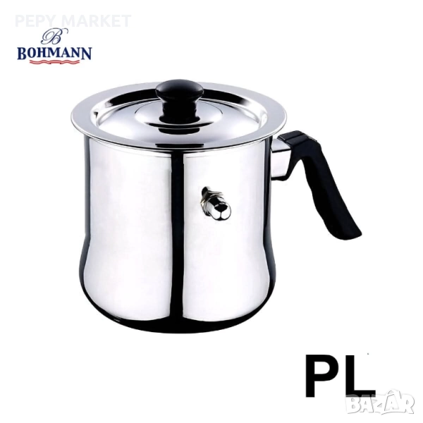 Млековарка Bohmann BH 1008-25 – Перфектният избор за лесно и безопасно варене на мляко Материал: Изр, снимка 1