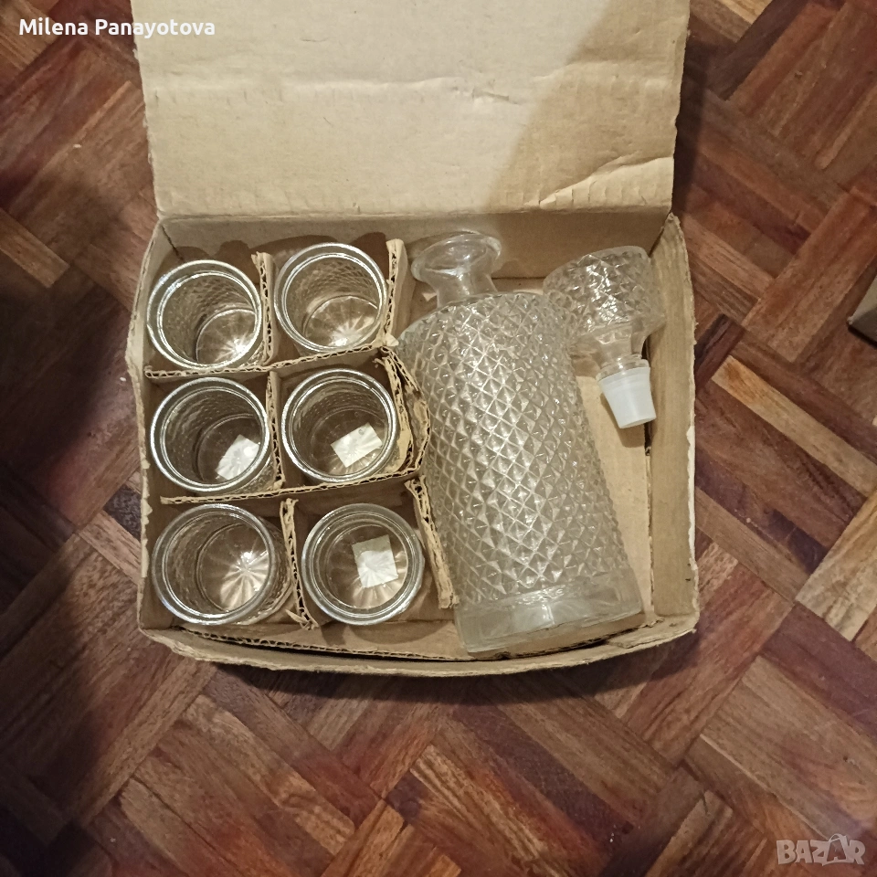 сервиз ракиени чаши, снимка 1