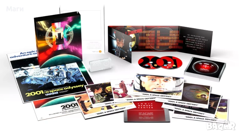 2001: A Space Odyssey - The Film Vault Limited Edition (4K Ultra + Blu-ray) без Бг субтитри , снимка 1