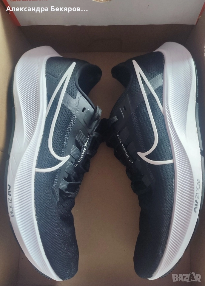 Nike Air Zoom Pegasus 38 black , снимка 1