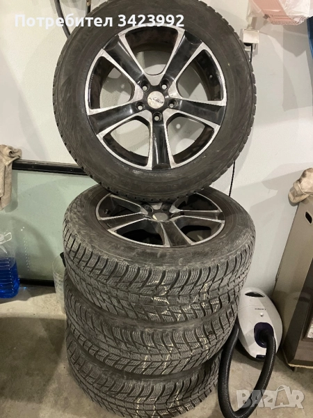 4 гуми 225/60/17 с алуминиеви джанти, снимка 1